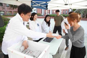 한림성심대학교, 캠퍼스에 전해진 따뜻한 응원...마음 담은 간식으로 학생곁에 다가가다